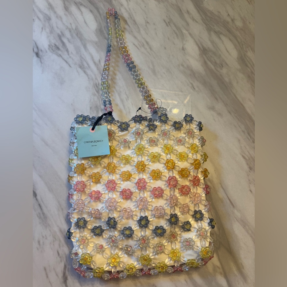 Cynthia Rowley Floral Pattern Tote Bag NWT